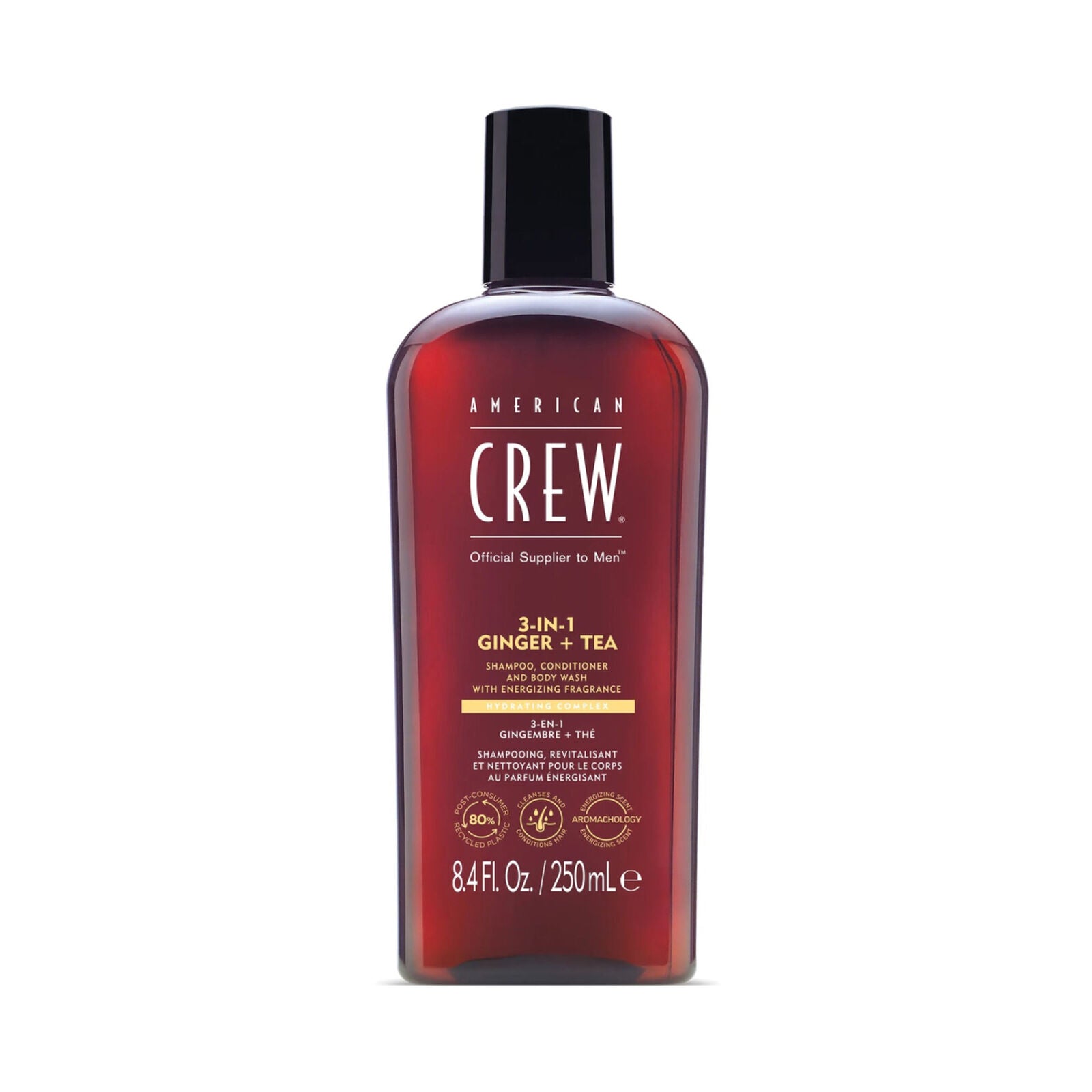American Crew 3-in-1 Ginger & Tea 8.4oz